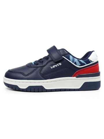 Levi´s Sneakers "Dereck" donkerblauw/rood