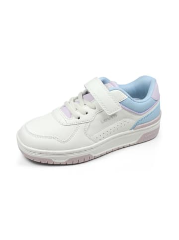 Levi´s Sneakersy "Dereck" w kolorze biało-błękitno-fioletowym