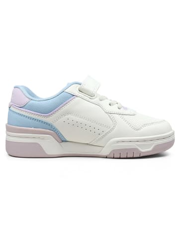 Levi´s Sneakers "Dereck" wit/lichtblauw/paars