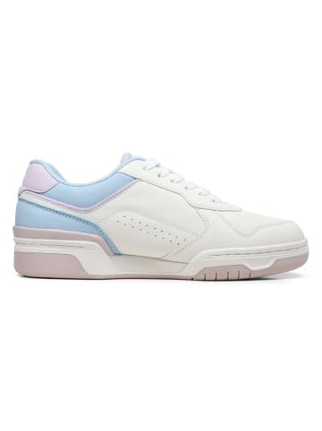 Levi´s Sneakersy "Dereck" w kolorze biało-błękitno-fioletowym