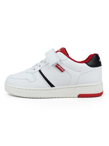 Levi´s Sneakers "Kick" wit/rood