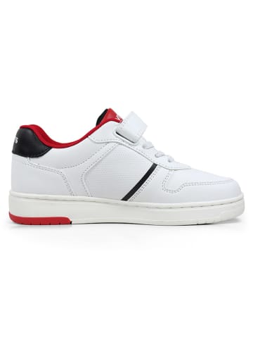 Levi´s Sneakers "Kick" wit/rood