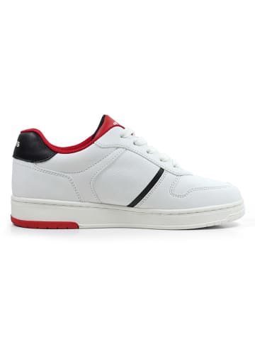 Levi's Sneakers "Kick" wit/rood