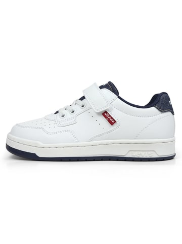 Levi´s Sneakers "Kingdom" in Weiß/ Dunkelblau