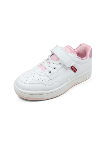Levi's Sneakers "Kingdom" in Weiß/ Rosa