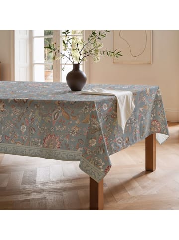 Mint Rugs Tafellaken "Floral Ayana" blauw