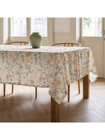 Mint Rugs Obrus "Floral Azahara" w kolorze biało-fioletowo-jasnoróżowym