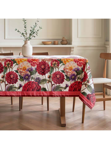 Mint Rugs Obrus "Floral Darlin" w kolorze zielono-czerwonym