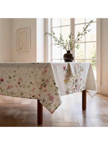 Mint Rugs Obrus "Floral Durana" w kolorze biało-zielono-żółtym