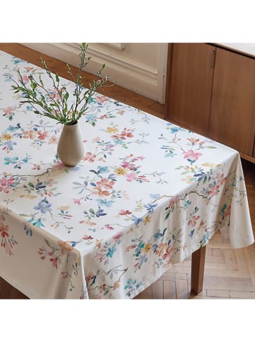Mint Rugs Tischdecke "Floral Ibor" in Weiß/ Rosa/ Blau