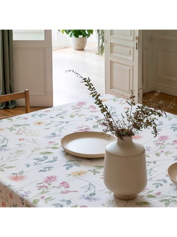 Mint Rugs Tafellaken "Floral Ilma" wit/geel/groen