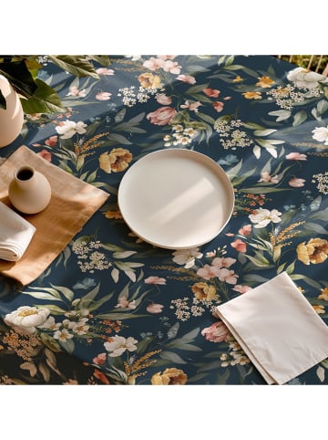 Mint Rugs Tischdecke "Floral Kendra" in Dunkelblau