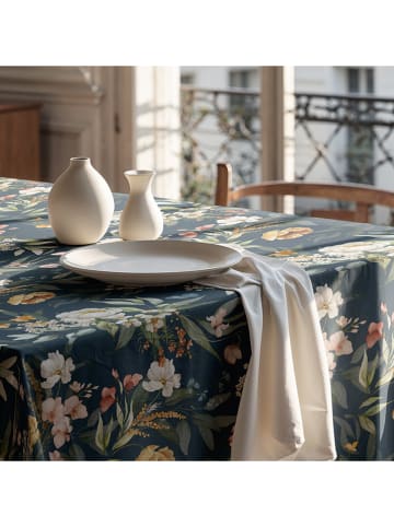 Mint Rugs Tischdecke "Floral Kendra" in Dunkelblau