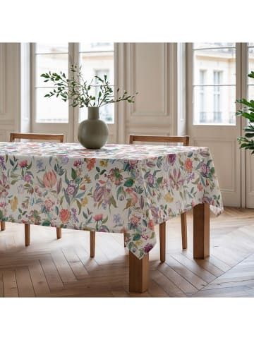 Mint Rugs Tischdecke "Floral Lissi" in Creme/ Lila/ Rosa