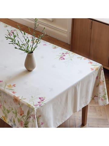 Mint Rugs Tafellaken "Floral Marela" wit/lichtroze/paars