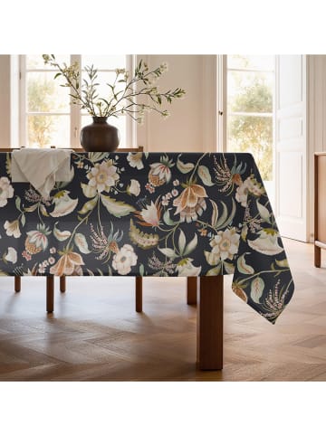 Mint Rugs Tischdecke "Floral Yara" in Anthrazit/ Beige