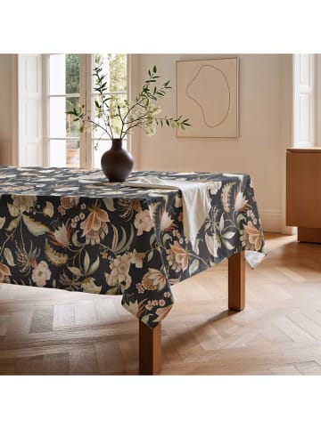 Mint Rugs Tischdecke "Floral Yara" in Anthrazit/ Beige