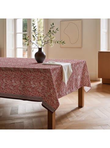 Mint Rugs Tafellaken "Floral Sherpa" oranje
