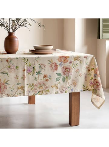 Mint Rugs Obrus "Natural Ankara" w kolorze kremowo-zielono-jasnoróżowym