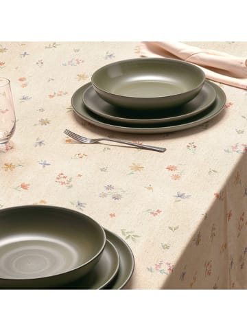 Mint Rugs Obrus "Natural Shayla" w kolorze kremowo-zielono-fioletowym
