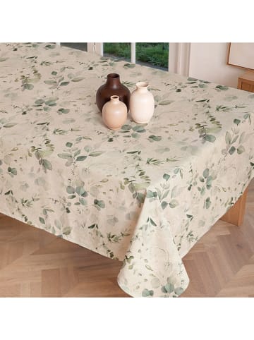 Mint Rugs Obrus "Natural Suria" w kolorze kremowo-zielonym