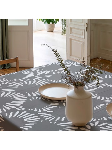 Mint Rugs Tischdecke "Nordic Chiara" in Grau/ Weiß