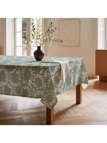 Mint Rugs Tafellaken "Nordic Chiara" olijfgroen/wit