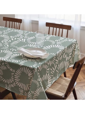 Mint Rugs Tafellaken "Nordic Chiara" olijfgroen/wit