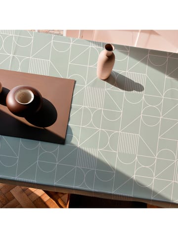 Mint Rugs Tafellaken "Nordic Georgia" mintgroen/wit