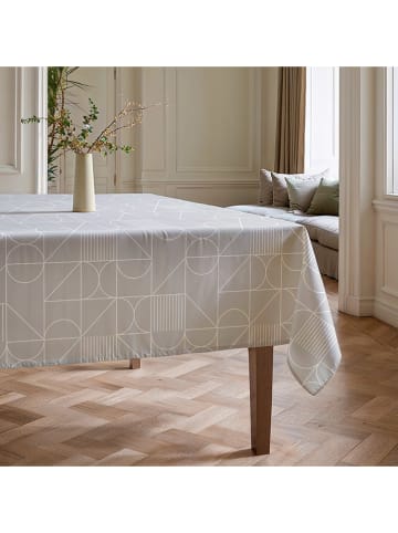 Mint Rugs Obrus "Nordic Georgia" w kolorze jasnoszaro-białym