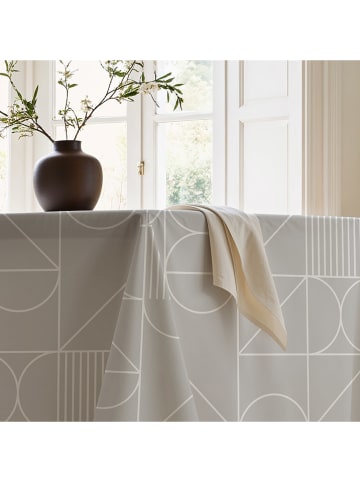 Mint Rugs Tafellaken "Nordic Georgia" lichtgrijs/wit