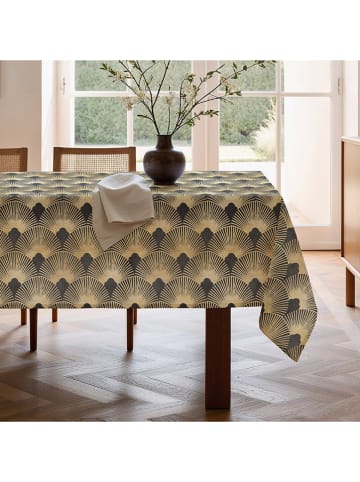 Mint Rugs Obrus "Nordic" w kolorze antracytowo-żółtym