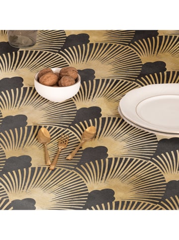 Mint Rugs Obrus "Nordic" w kolorze antracytowo-żółtym