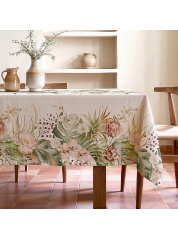 Mint Rugs Tischdecke "Tropical Cintia" in Grün/ Rosa