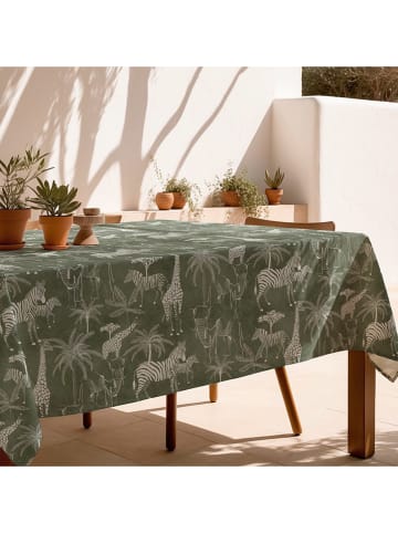 Mint Rugs Obrus "Tropical Dalai" w kolorze zielonym