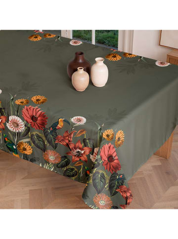 Mint Rugs Tafellaken "Tropical Edna" groen/lichtroze