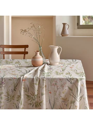 Mint Rugs Tafellaken "Tropical Jayla" wit/groen/lichtroze