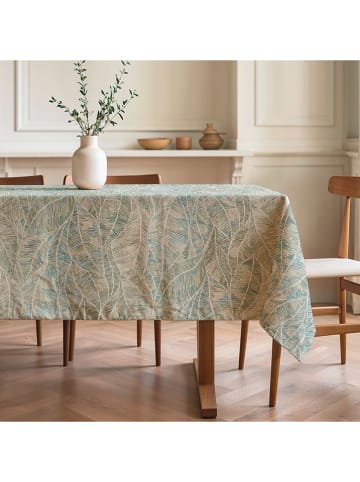 Mint Rugs Tischdecke "Tropical Idra" in Grün/ Creme