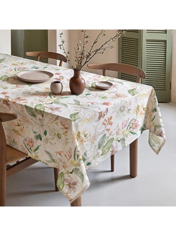 Mint Rugs Tischdecke "Aina" in Creme/ Grün/ Rosa