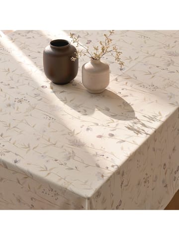 Mint Rugs Tafellaken "Annika" crème/groen