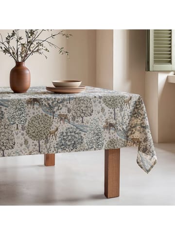 Mint Rugs Tischdecke "Bambi" in Creme/ Hellbraun/ Blau