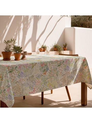 Mint Rugs Tafellaken "Maite" wit/groen/lichtroze