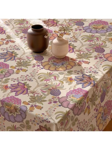 Mint Rugs Tafellaken "Aida" crème/paars
