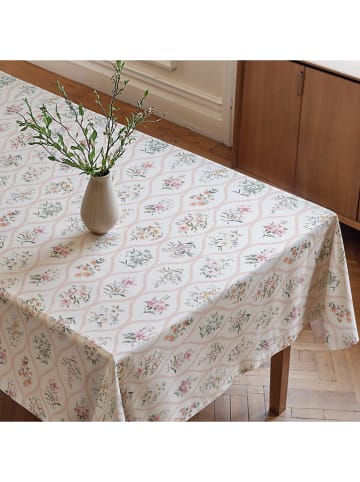 Mint Rugs Tischdecke "Patrice" in Weiß/ Rosa