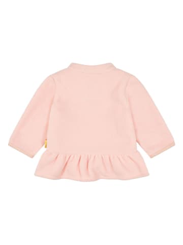 Steiff Fleece jas lichtroze