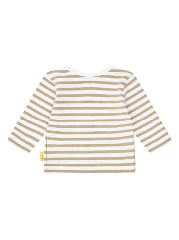 Steiff Longsleeve wit/beige