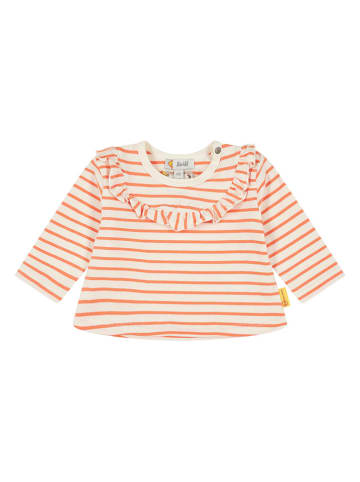 Steiff Longsleeve in Orange/ Creme