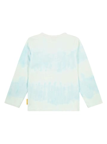 Steiff Longsleeve in Hellblau/ Creme