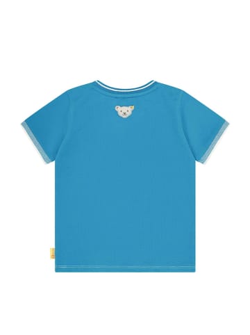 Steiff Shirt blauw/wit