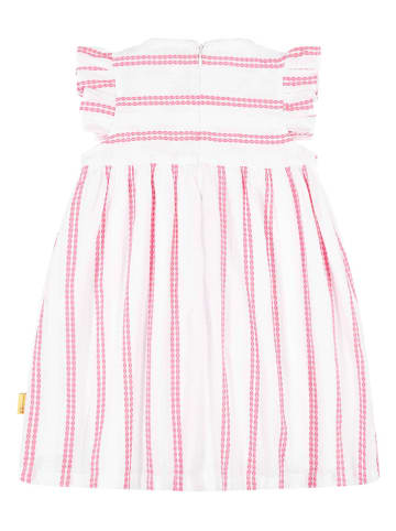 Steiff Jurk wit/roze